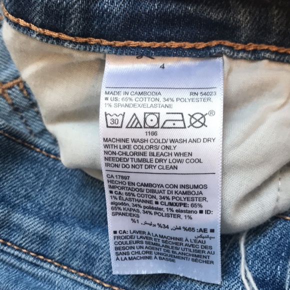 Old Navy Power Slim Straight Jeans size 4 - Picture 6 of 9
